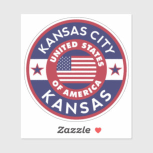 Adesivo CIDADE DE KANSAS, Kansas