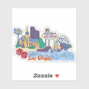 Adesivo Cidade de Las Vigas