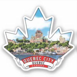 Adesivo Cidade de Quebec, Canadá