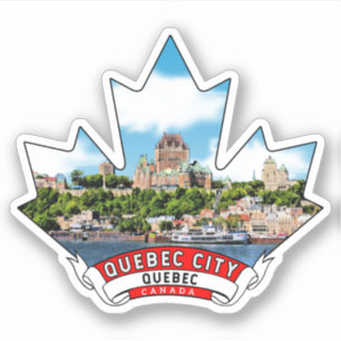 Adesivo Cidade de Quebec, Canadá