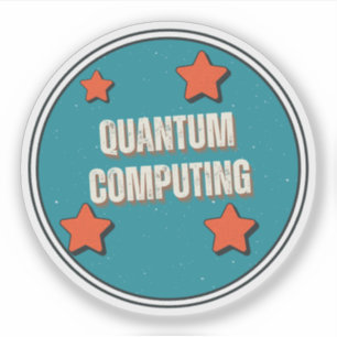 Adesivo Ciência da Computação Quântica