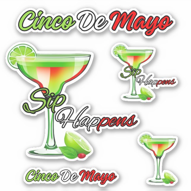 Adesivo Cinco De Mayo (Frente)