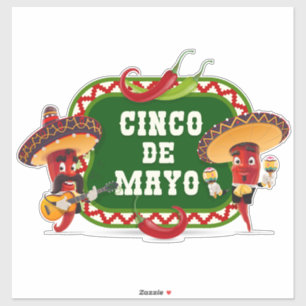 Adesivo Cinco De Mayo Sticker