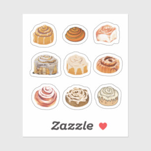 Adesivo Cinnamon Bun Stickers