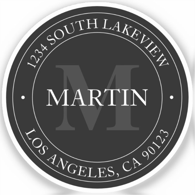 Adesivo Cinza e branco preto-legante (Frente)