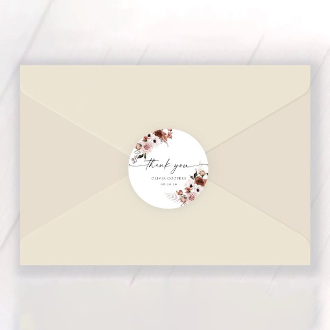 Adesivo circular clássico de Chá de fraldas flexív (Criador carregado)