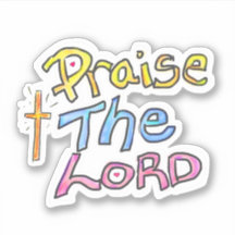 Citação Cristã Louve o Senhor Com Cruz