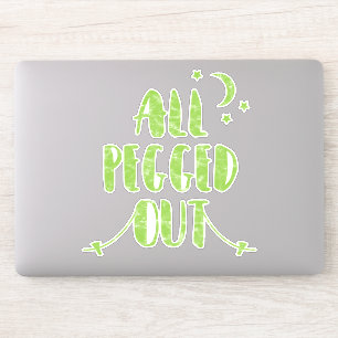 Adesivo Citação de Acampamento Engraçado de Saída