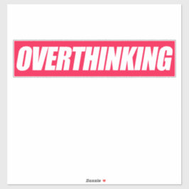 Adesivo Citação em Excesso