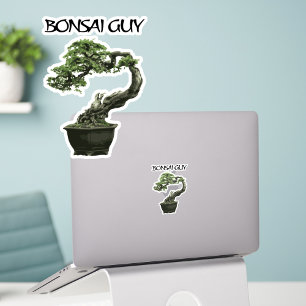 Adesivo Citação engraçada do cara do bonsai para amantes d