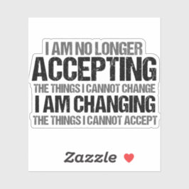 Adesivo Citação Inspirativa Ativista Política sobre Mudanç