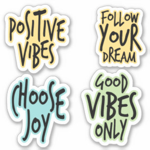 ADESIVO CITAÇÃO INSPIRATIVA COLORIDA