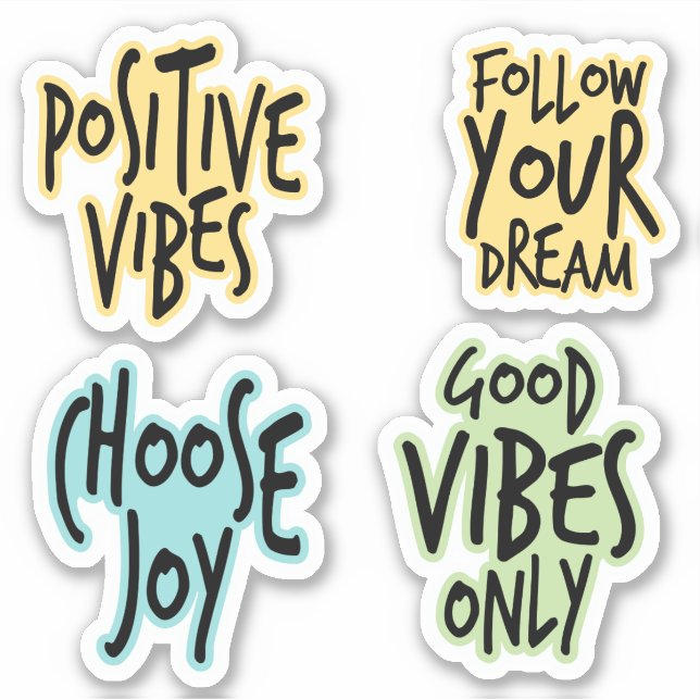 ADESIVO CITAÇÃO INSPIRATIVA COLORIDA (Frente)