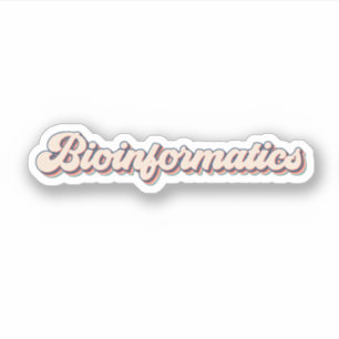 Adesivo Citações de Bioinformática, Ditados de Bioinformá