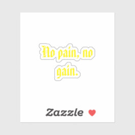 Adesivo Citações de Motivação GYM E Castanho Claro