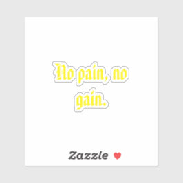 Adesivo Citações de Motivação GYM E Castanho Claro