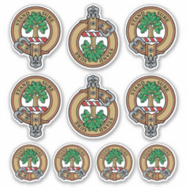 Adesivo Clan Anderson Crest Sticker Set