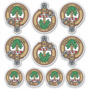 Adesivo Clan Anderson Crest Sticker Set