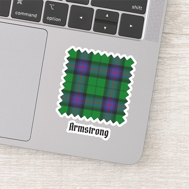Adesivo Clan Armstrong Tartan Sticker (Detalhe)