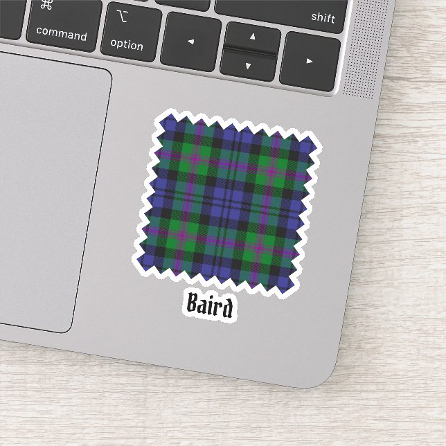 Adesivo Clan Baird Tartan (Detalhe)