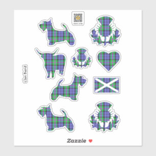 Adesivo Clan Baird Tartan Sticker
