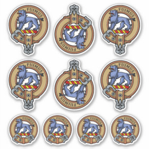 Adesivo Clan Bruce Crest Sticker Set