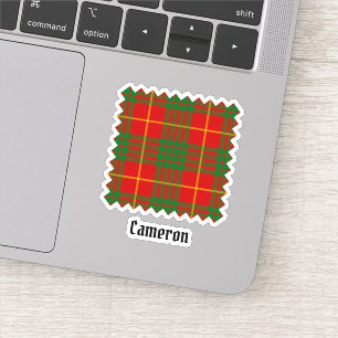 Adesivo Clan Cameron Tartan