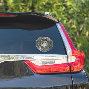 Adesivo Clan Campbell Crest & Tartan Knot Sticker
