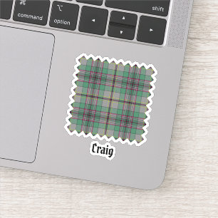 Adesivo Clan Craig Tartan Sticker