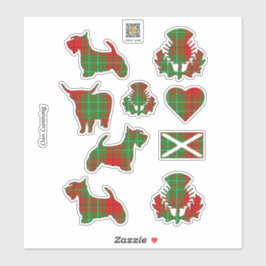 Adesivo Clan Cumming Tartan Sticker