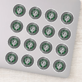 Adesivo Clan Graham Crest & Tartan Knot