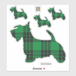 Adesivo Clan Graham Scottie Sticker