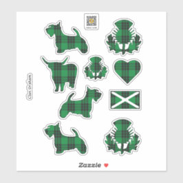 Adesivo Clan Graham Tartan Sticker