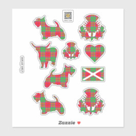 Adesivo Clan Grant Tartan Sticker