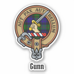 Adesivo Clan Gunn Crest Sticker