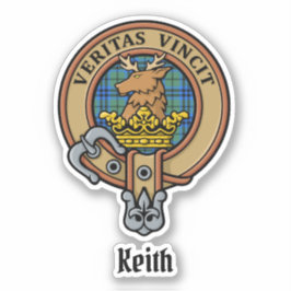 Adesivo Clan Keith Crest Sticker