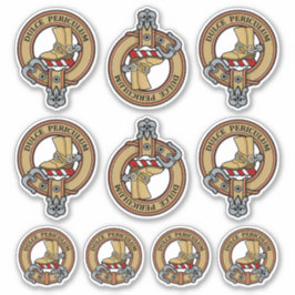 Adesivo Clan MacAulay Crest Sticker Set