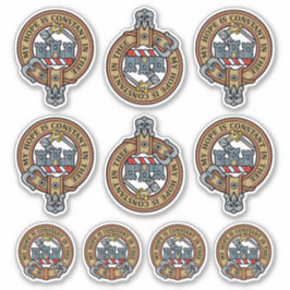 Adesivo Clan MacDonald do Crest Sticker Set