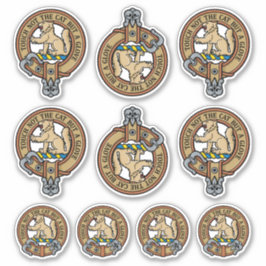 Adesivo Clan MacGowan Crest Sticker Set