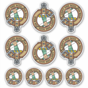 Adesivo Clan MacInnes Crest Sticker Set