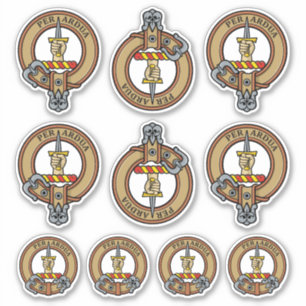 Adesivo Clan MacIntyre Crest Sticker Set