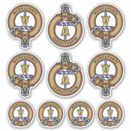 Adesivo Clan MacKay Crest Sticker Set