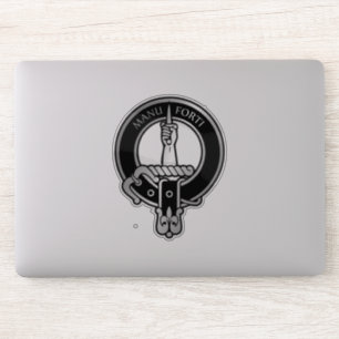 Adesivo Clan MacKay Tartan Crest Sticker
