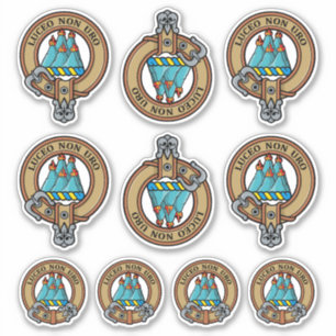 Adesivo Clan MacKenzie Crest Sticker Set