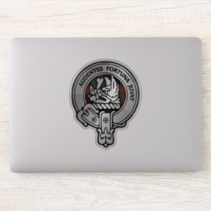 Adesivo Clan MacKinnon Crest & Tartan
