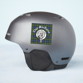 Adesivo Clan MacLaren Crest Crachá e Tartan