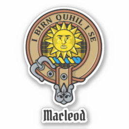 Adesivo Clan MacLeod de Lewis Crest