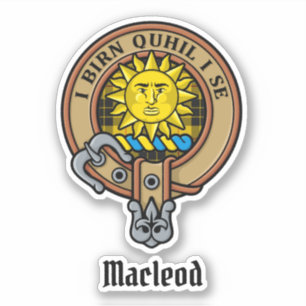 Adesivo Clan MacLeod de Lewis Crest