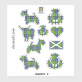 Adesivo Clan MacNeill da Gigha Tartan Sticker