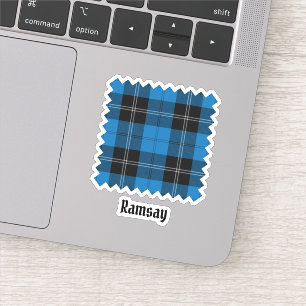 Adesivo Clan Ramsay Blue Hunting Tartan